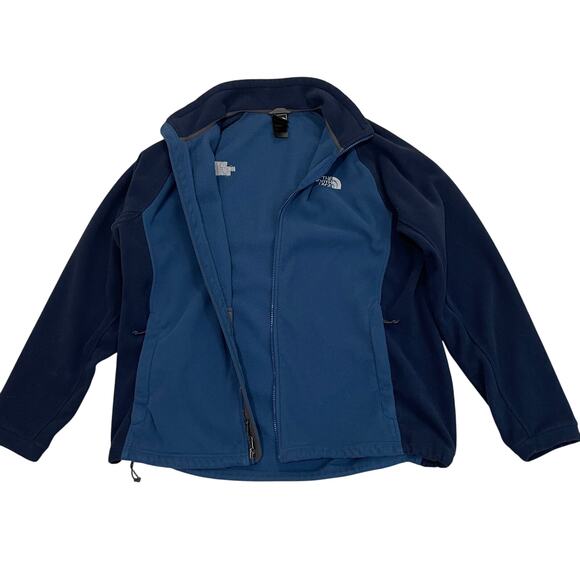 The North Face Men’s XL Fleece Jacket | Navy Denali Style Full Zip Cold Weather - Picture 4 of 8